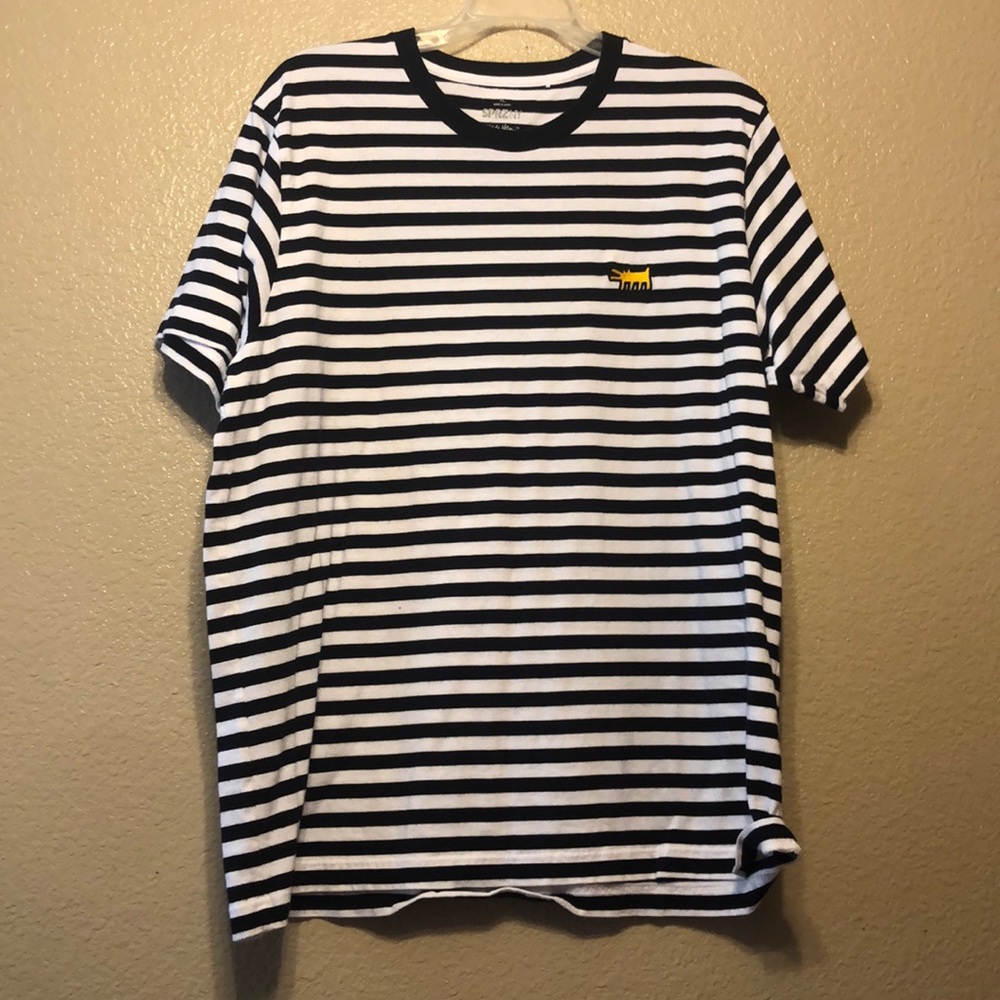 Keith Harring x Uniqlo Striped tee